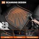 Mixsuper Floor mats for Nissan Armada/Infiniti QX80 2019-2024 (7 Seats)
