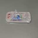 eXtremeRate PlayVital Protective Grip Case for Nintendo Switch Lite, Cherry Blossoms Pink Hard Cover Protector for Nintendo Switch Lite - 1 x White Border Tempered Glass Screen Protector Included