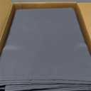 HolidayIdeas Outdoor Curtains for Patio Waterproof, 8 Panels - 54x84 Inches - Weatherproof Privacy Outsides Curtains for Cabana Porch Pergola, Sunlight & UV Blocking (Grey, Grommet Top)