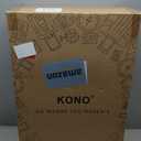 Kono 4 Piece Luggage Sets Expandable(only 28") Lightweight with Spinner Wheels TSA Lock Hardside Travel Rolling Suitcases 20in 24in 28in Carry on and 12in Mini Cosmetic Case Cream White