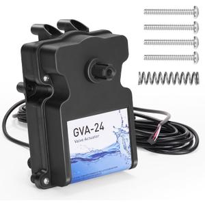 Pool Valve Actuator, Compatible with Hayward GVA-24 Valve Actuator, with 15 Foot Cable 24V, Pool Valve Actuator Replacement, for Swimming PoolSpa, Adapt to Most Swimming Pools