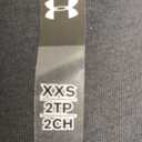 Under Armour Girls Rival Short Sleeve T Shirt (Large, (001) Black / / White)