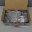 EXTRA LARGE Kitchen Sink Caddy Organizer, [FLEXIBLE PLACEMENT & FAST-DRYING] Sponge Holder for Kitchen Sink Countertop,Stainless Steel with Rust-Resistant Coating-10.24" L x 6.5" W x 5.83" H