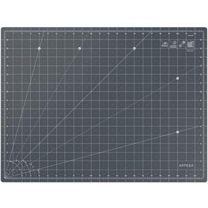 Arteza Rotary Cutting Mat, 18 x 24 Inches, Self-Healing, with Grid Lines and Non Slip Surface, for Fabric, Paper, and Vinyl, Durable and Flexible, Art Supplies for Crafts, Quilting, and Sewing