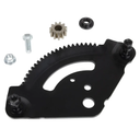 RANSOTO 717-1550 Steering Gear Plate with Pinion Gear Compatible with Mtd Cub Cadet LT1018 LT1022 LT1040 LT1042 LT1046 LT1050 LTX1040 LTX1042 LTX1046 Troy Bilt Replaces 717-1550F 717-1550 7171554