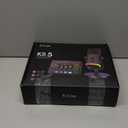 FIFINE Gaming Equipment Bundle, Dynamic XLR/USB Gaming Microphone Set with Streaming Audio Mixer for Podcast Recording Video Vocal, RGB Gamer Set with Volume Fader/XLR Interface for PC-AmpliGame KS5 (Black)