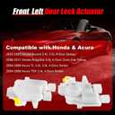 FAERSI Door Lock Actuator Left Driver Side Replacement for 2003-2007 Honda Accord, 2004-2008 Acura TL, 2004-2008 Acura TSX, 2006-2011 Honda Ridgeline Replaces 72155-SDA-A01, 72155SDAA01