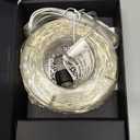 BrizLabs Smart Fairy String Lights, 66ft 200 LED WiFi Pink & White Valentine's Day Fairy Lights App Control, Dimmable Rainbow Christmas Lighting, Music Sync Xmas Lighting Work with Alexa & Google Home