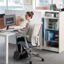 Airplane Foot Hammock, Plane Footrest Widen Airplane Footrest Long Flight Hammock Memory Foam Travel Plane Foot Sling Under Desk at Work Gaming Travel Essentials, Black (1 Pack)