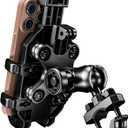 Kewig Motorcycle Phone Mount with Vibration Dampener, Anti-Shake Cellphone Cradle with Metal Handlebar Mounting Base Bike Phone Holder for Motorcycle Scooter ATV Fit 5.4-6.9" Phone