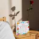 40th Birthday Gifts for Women Men Wooden Plaque Box Sign Happy 40th Birthday Gifts for Him Her Mom Dad Husband Wife Sister 1985 40 Year Old Gift Wood Box Sign Desk Decor 40 Year Old Party Supplies