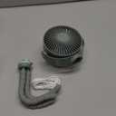 Momcozy Portable Stroller Fan, 8000mAh, 27H Ultra-long Battery Life, Detachable 4 Speed 360Rotate, LED Night Light with 2 Modes, USB Rechargeable Handheld Cooling Fan for Travel, Car Seat, Bedroom