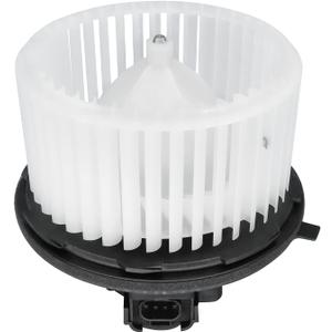 SCITOO AC Plastic Heater Blower Motor w/Fan HVAC 15-81683 Blowers Motors Fan fit for 2007-2014 for Cadillac Escalade/ 2007-2013 for Cadillac Escalade ESV/Escalade EXT/Avalanche/Silverado 1500 Front