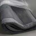 Ultra Soft Baby Play Mat for Floor,1.3" Thick Elasti-Foam 50x50 Playpen Mat for Toddlers Infant kids,Non-Slip Backing Safe for Crawling&Tummy Time,Tatami Style (Dark Grey)