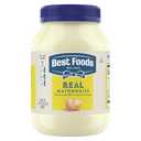 Best Foods Real Mayonnaise Mayo Jar For A Creamy Sandwich Spread or Condiment Gluten-Free, Made With 100% Cage-Free Eggs 30 oz 3 Pack, BBD:03/30/2025