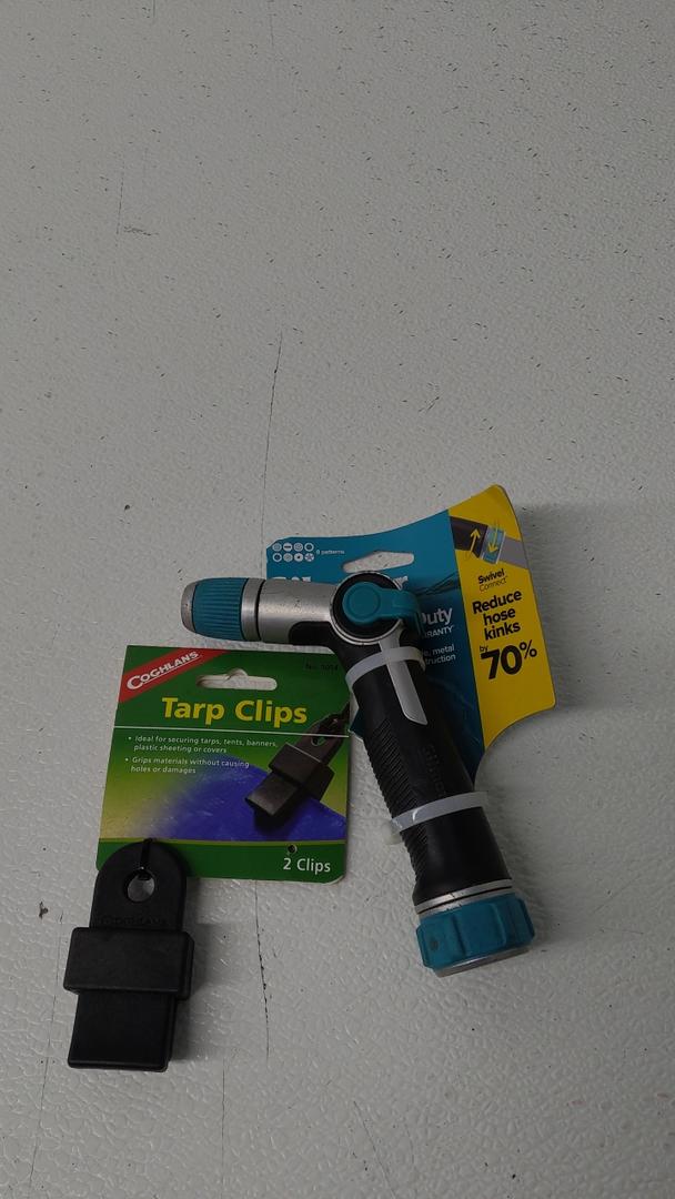 Garden Set, Pack Of 2 (Hose Nozzle & Tara Clips)