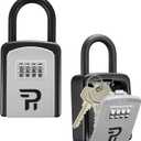 Key Lock Box for Outside - Realtor Lockbox for House Keys Outdoor - Combination Key Hiders to Hide a Key Safe Storage