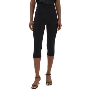 Norma Kamali Women's Pedal Pusher Capri Leggings,large 36