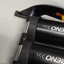 VERENO Double Barrel Bike Floor Foot Pump,Portable Air Pump Inflator Pump with 160PSI Precision Pressure Gauge Fits Presta Schrader and Deutschland Valve for Bicycle,Ball,Scooter,Car,Toys Inflatable