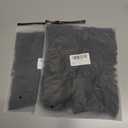 2 x Women's Mesh Lingerie Fishnet Babydoll Mini Dress Bodysuit See Through Shirts Long Sleeves Lingerie Bodysuit Cover Up (Black)