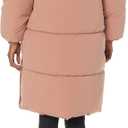 Amazon Essentials Women's Oversized Long Hooded Insulated Puffer Jacket, 
Light Brown, 2X