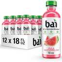 Bai Antioxidant Infused Water Beverage, Kula Watermelon, with Vitamin C and No Artificial Sweeteners, 18 Fluid Ounce Bottle, 12 Pack (BBD 03/21/26)