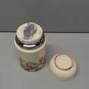 Juome Thermo for Hot Food, 18oz Soup Thermo Lunch Box for Adults, Insulated Vacuum Food Jar Container with Spoon&Fork, Leak Proof Stainless Steel Wide Mouth Thermo for Hot & Cold Foods, Drinks (Tulip)