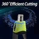 14-in-1 Adjustable Guards and Nose Trimmer Replacement Blade for One Shaver Blades QP series, Safe and Efficient Nose & Facial Detail Trimming
