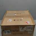 DuMaiWay 48" Chandelier Ceiling Fan with Lights, Fandelier, Retractable Crystal Ceiling Fan Chandelier with Remote Control LED Light for Bedroom Living Room Polished Chrome Silver 6 Speed 3 Light