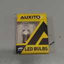 AUXITO Latest 1156 LED Bulbs Amber Yellow Turn Signal Lights, 700% Brighter 7506 BA15S P21W 1141 1003 Bulbs with Projector for Backup Parking Tail Brake Signal Marker Daytime Running Light, Pack of 2