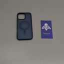 TOCOL Magnetic for iPhone 14 Case, Upgraded Full Camera Protection, Compatible with Magsafe, Drop Protection, Translucent Matte Back Bumper Phone Cover 6.1-Inch (Dark Blue)