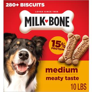 Milk-Bone Original Dog Treats Biscuits for Medium Dogs, 10 Pound (EXP 07/30/27)