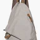 KL928 Canvas Vintage Backpack – Large Casual Daypack Outdoor Travel Rucksack Hiking Backpacks for Men Women