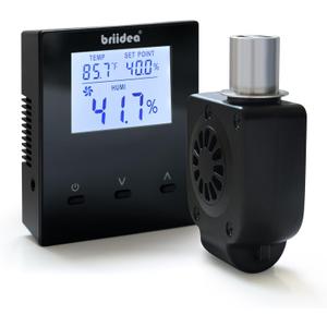 Briidea Smart Gun Safe Dehumidifier with Real-Time Humidity & Temperature Display, Protects Your Valuables from Moisture and Corrosion, Perfect for Safes up to 300 Cubic Feet
