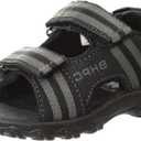 Beverly Hills Polo Club Boy's Sports Active Sandals Open Toe Athletic Summer Shoe (5 Toddler, Grey)