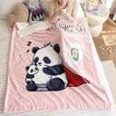 weigelia Mom is Charging Blanket - Pink Soft Fleece Throw Blanket Gift for Mom, Cozy Throw for Women, Couch Blanket for Christmas, Birthday, Mothers Day, 50"x60"