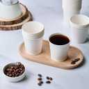 LITOPAK 300 Count 6 oz Paper Cups, Disposable White Paper Coffee Cups, Hot Beverage Drinking Cup for Coffee, Water, Juice, and Espresso