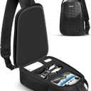 PEKREWS Mini 5 Pro Case, Portable Mini 5 Pro Bag for DJI RC 2, RC-N3 Controller, Travel Drone Backpack Fits 4 Batteries, ND Filters, Waterproof Hard Carrying Case for DJI Fly More Combo Accessories