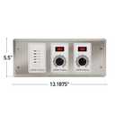 Infratech 2 Zone Analog Controller w/Digital Timer, Part No. 30-4046
