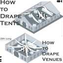 10 Panels 5ft(W) x 20ft(H) Champagne Ceiling Drapes for Wedding Parties – 20 FT Extra Long Thick Polyester Wrinkle-Free Drapery Tent Decor Decorations for Birthday Party Ceremony Stage Swag