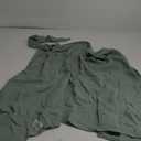 Blissful Diary Muslin Nursing Cover for Breastfeeding, Breathable Breastfeeding Cover up with Arch Neckline for Women, Nursing Apron (Roman Green)