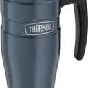 THERMOS Stainless King Vacuum-Insulated Travel Mug, 16 Ounce, Slate