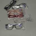 CCVOO 6 Pack Blue Light Blocking Reading Glasses, Anti Headache/Glare/Eye Strain Readers Computer Eyeglasses Women/Men (6 Pack Mix,1.25)