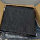 Floor Mats for Honda Civic: 2006-2011 (Gas Sedan) All Weather Rubber Car Accessories, TPE Black Full Coverage Cargo Liner & Carpets Front Rear Custom Fit for Civic 4-Door 2011 2010 2009 2008 2007 2006