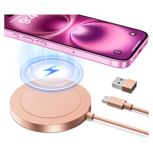 Bohuma Magnetic Wireless iPhone Charger: Mag-Safe Charging Pad Compatible with iPhone 16 15 Pro Max Plus 14 Pro Max Plus 13 12 Pro Max AirPods Pro 3 2- Fast Charger Pad Dock for Home Office