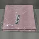 Pink 3 Ring 1 inch PU Leather Professional Binder Organizer with Dividers Suitable for 8.5 x 11 Letter Size Paper Cute Loose Leaf Binder with Pocket for School Work