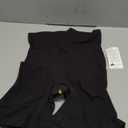 SHAPERX Tummy Control Underwear for Women  Mid-Waisted Seamless Shapewear Shorts Anti-Rolling Body Shaper Under Dresses (3XL, Black)