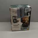 BLACK+DECKER 12 Cup Thermal Programmable Coffee Maker with Brew Strength and VORTEX Technology, Black/Steel, CM2046S