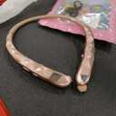 Bluetooth Neckband Headphones, Retractable Headphone Bluetooth 5.3 & IPX5 Waterproof, Neckband Headphones Vibration Call Alerts with 16H Talk for Gym/Conference