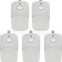 Upgraded for Linear 3089 Multicode Gate Opener Remote, 308911 Multicode Remote Control, with 300MHZ 10 Dip Switch Garage Door Remote, More Stable & Secure, Small Enough Easy to Carry & Program, 5 Pack